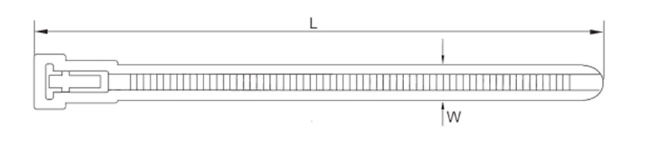 RELEASABLE CABLE TIES china